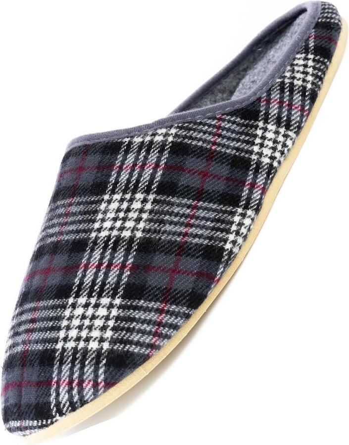 Heren Pantoffels Huis Warme Herensloffen met Rubberen Zool