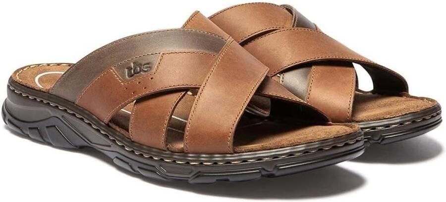 Herensandalen Comfortabele Slippers Zomerse Wandelingen Ortholite Demping Bruin