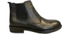Online Express Herenschoenen- Chelsea Boots- Halfhoge leren Schoenen- Enkellaarzen 1003- Leather- Zwart - Thumbnail 2