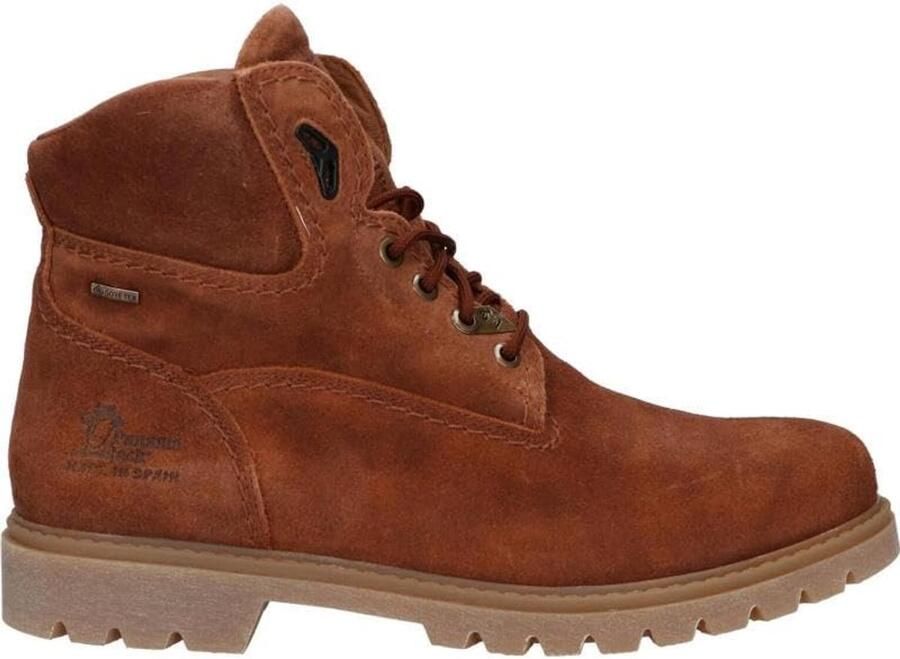 Herenschoenen Enkellaars Combat Boot Dagelijks Gebruik Waterdicht Velours Leer Verwijderbare Binnenzool Tan