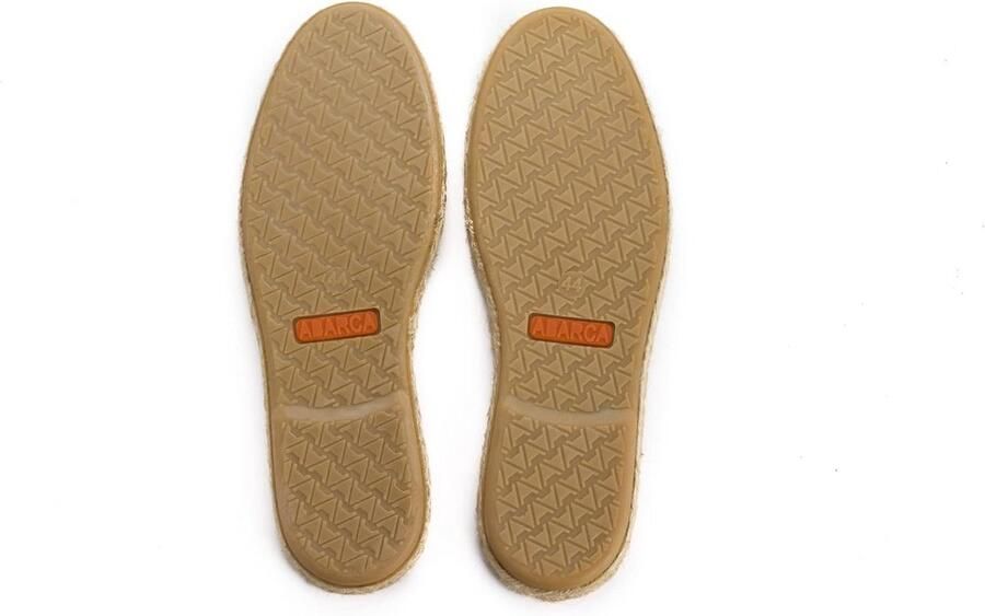 Herenschoenen Espadrilles Jute en Leer Handgemaakt Comfortabel Zomer