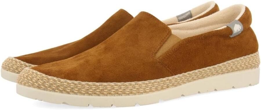 Herenschoenen Espadrilles van Leer