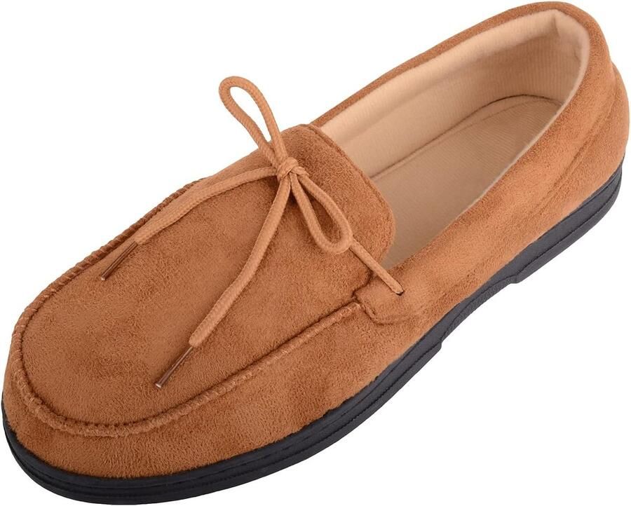 Herenschoenen Instappers Mocassin Stijl Comfortabel Thuis Lichtgewicht Zool