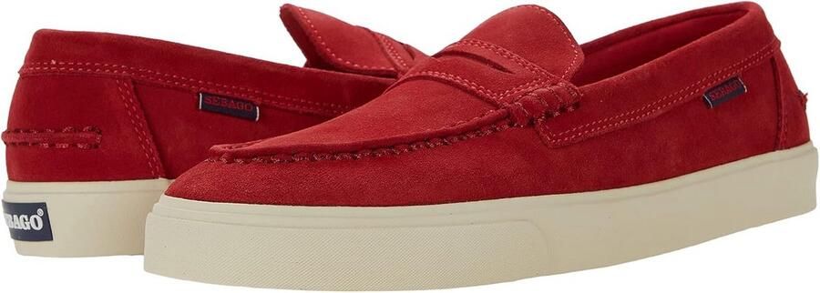 Herenschoenen Instappers Mocassins Casual Dagelijks Handgestikt Vakmanschap Hakhoogte Bruin