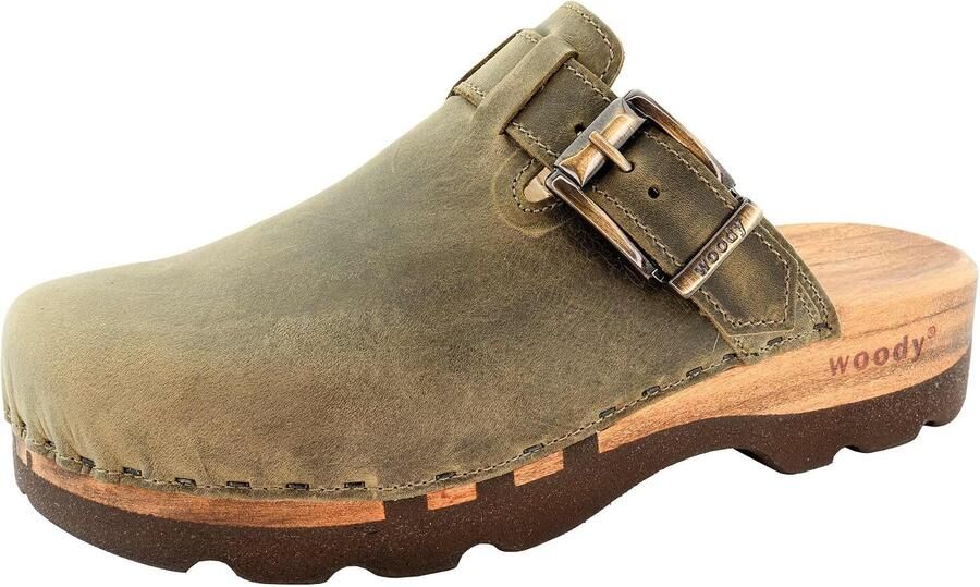 Herenschoenen Klomp Leer Comfortabele en Stijlvolle Clogs