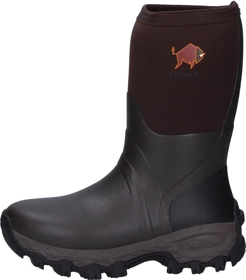 Herenschoenen Laarzen Outdoor Schoenen Jagen en Werk Comfort tot -20° EU Donkerbruin