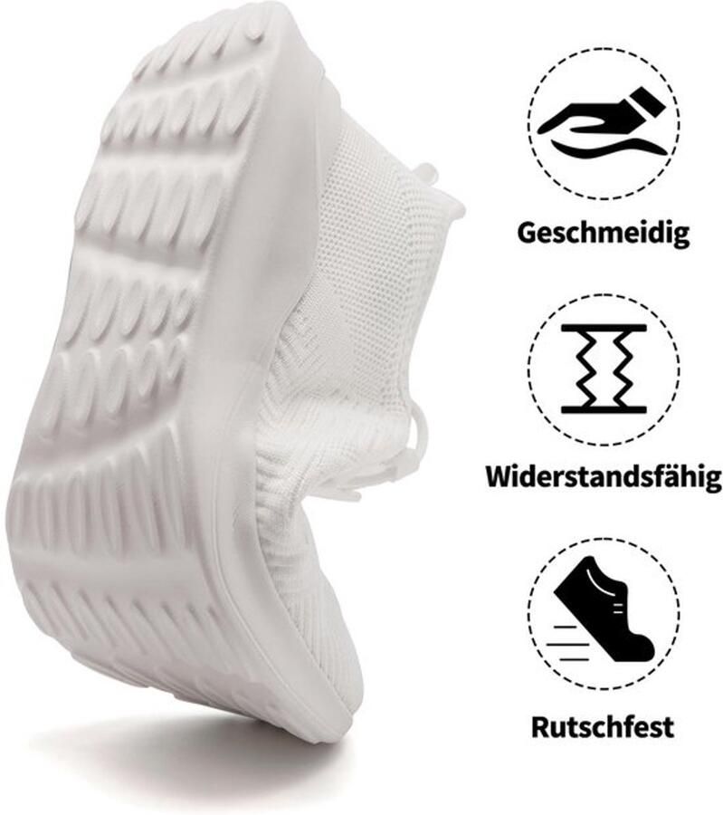 Herenschoenen Licht Ademend Slip-on Sneakers Sportschoenen Wandelschoenen Schokbestendig Comfortabel en Modieus