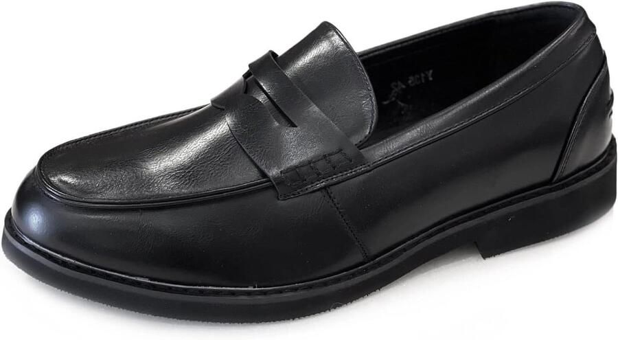 Herenschoenen Mocassins Dagelijks Gebruik Kunstlederen Afwerking Hak