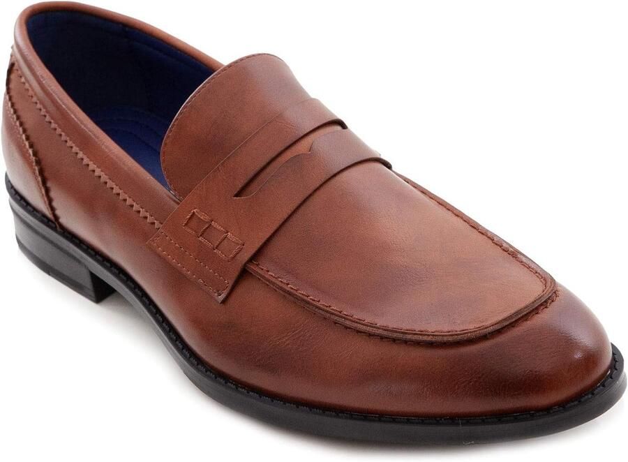 Herenschoenen Mocassins Instappers Casual Dagelijks Duurzaam Kunstleer Hak