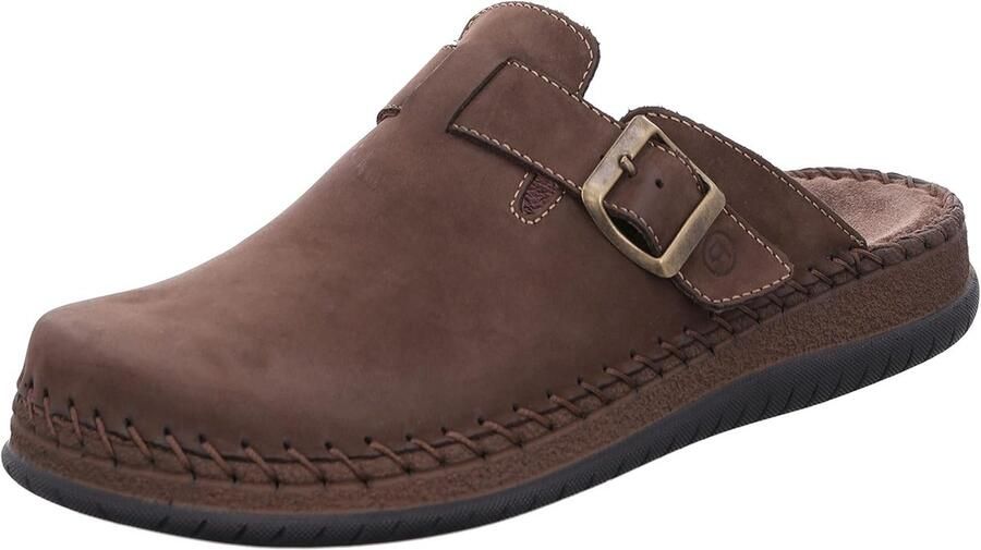 Herenschoenen Muiltjes Comfortabel Binnen Hoge Kwaliteit Bruin