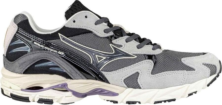 Herenschoenen Sportieve Sneakers Dagelijks Gebruik Innovatieve Zooltechnologie Hakhoogte Grijs Zwart