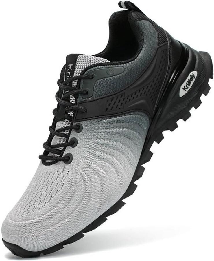 Herenschoenen Trail Running & Outdoor Wandelschoenen met Elastische Veters