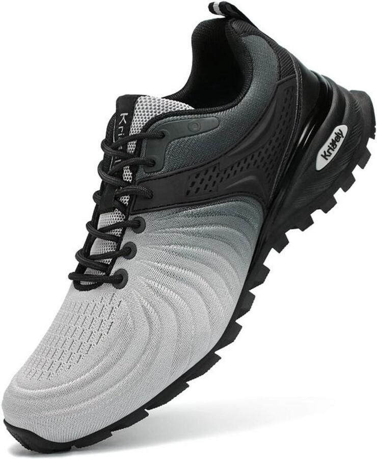 Herenschoenen Trail Running & Outdoor Wandelschoenen met Elastische Veters