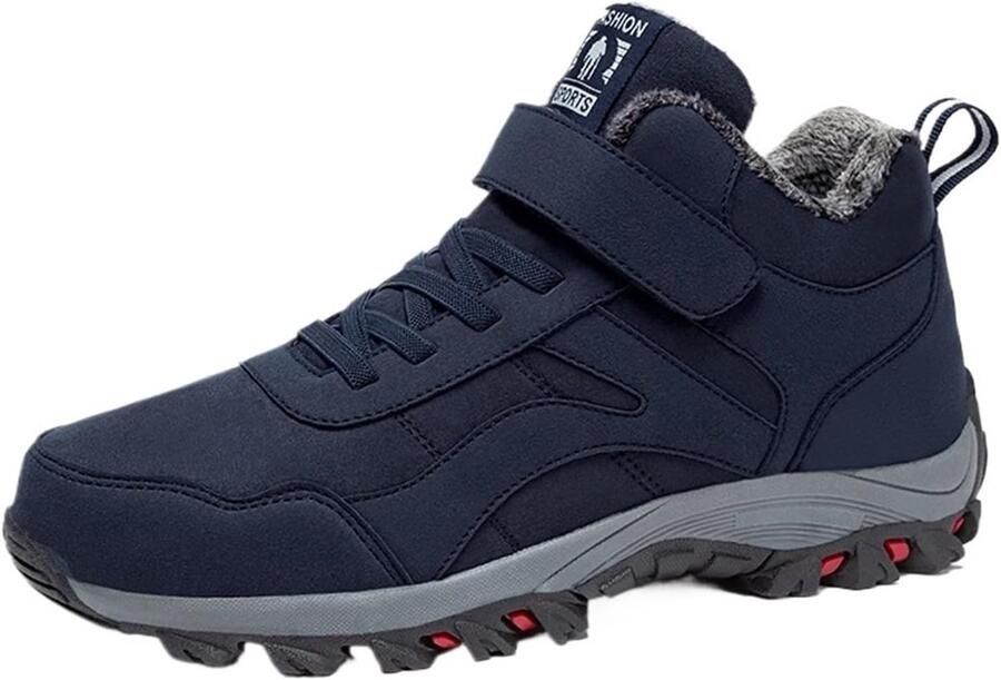 Herenschoenen Winter Warme Boots Buiten Activiteiten Boven Enkel Ontwerp