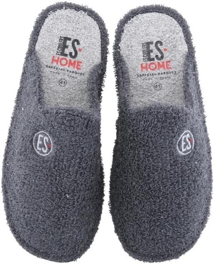 Heren Pantoffels met Parketzool voor Binnen Comfortabel en Stille Zolen