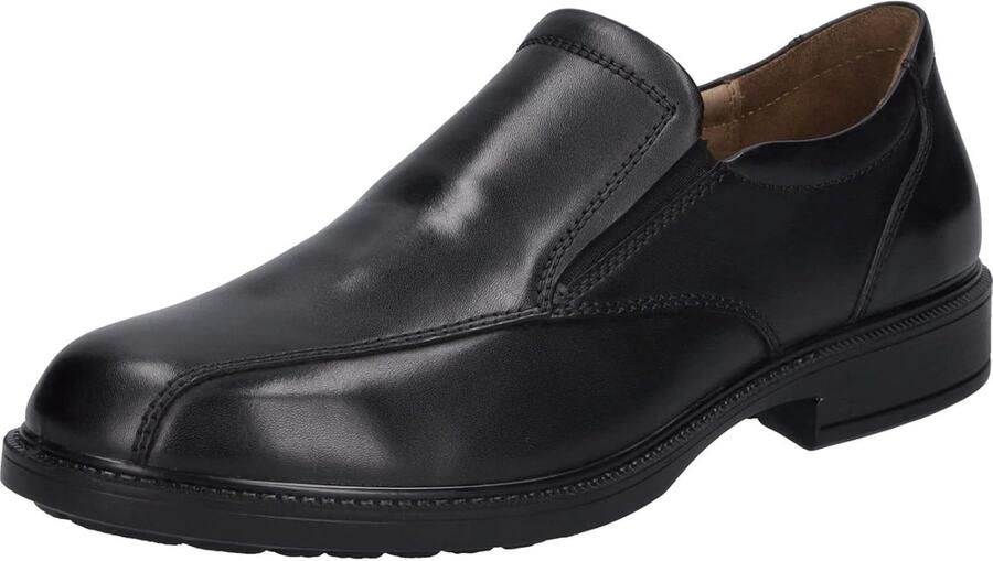 Herenslippers Instappers Mannen Casual Gebruik Verwisselbaar Voetbed Breedte G 1 2 Zwart