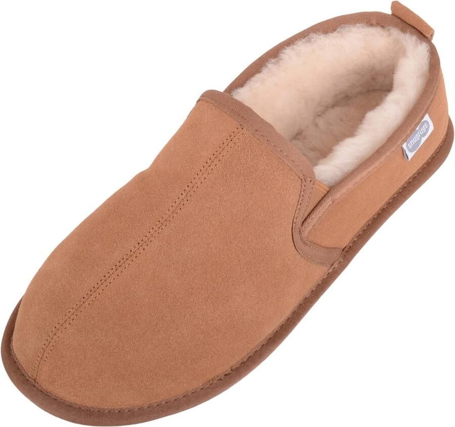 Luxe Heren Pantoffels van Schapenvacht voor Ultiem Comfort