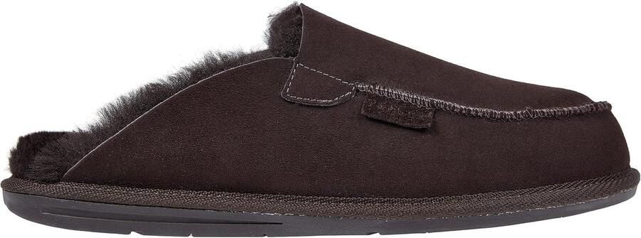 Herenslippers Pantoffels Lamsleer Comfortabel Huis Handgemaakt Natuurlijk Leer Beige Grijs Bruin