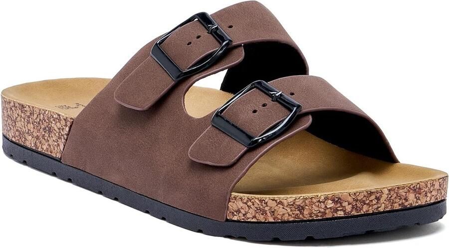 Herenslippers Sandalen gespen Zomerse wandelingen Verstelbare gesp Niet-slip kleuren