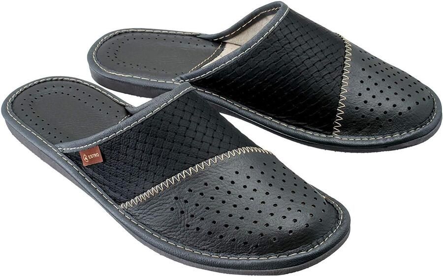 Herenslippers van Leer Comfortabel & Stijlvol