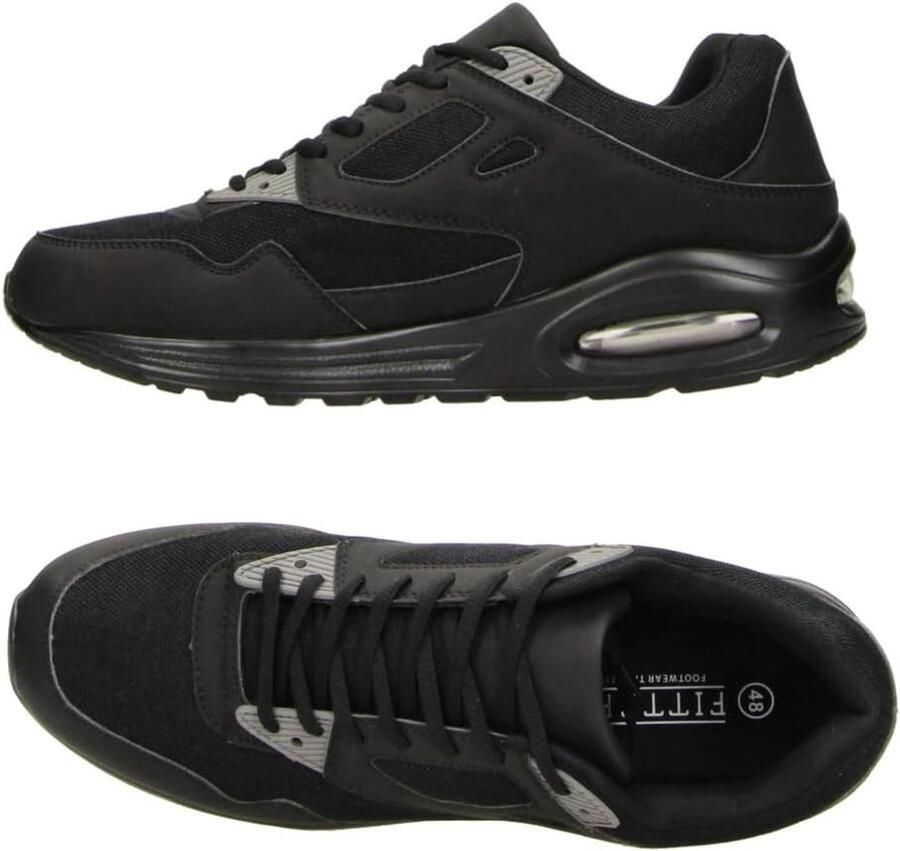 Herensneakers Grote Maten Stijlvolle Sportschoenen Dagelijks Gebruik Luchtgedempte Zool - Foto 1