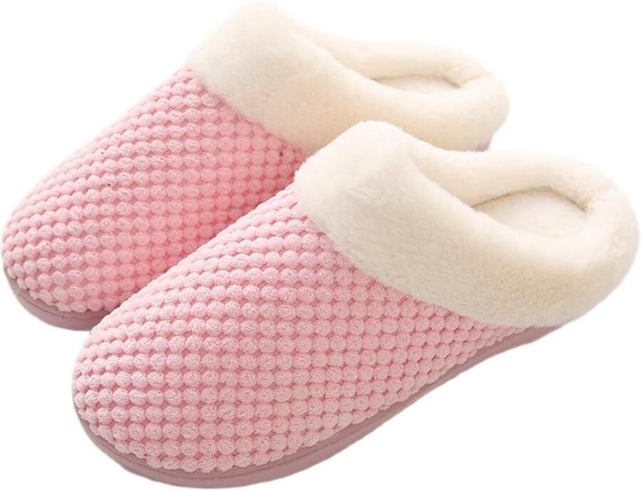 Herfst- en winterpantoffels XL 42 43 Valt klein Bestel 1-2 maten groter Herfst- en winterpantoffels voor in de winter Katoenen pantoffels voor binnen Herfst- en winterbenodigdheden Warme benodigdheden Pantoffels