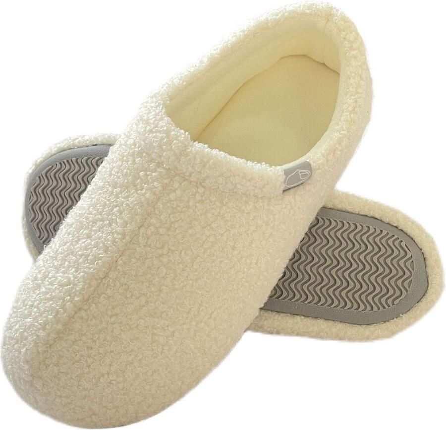 Herfst winterslippers Pluche slippers met gesloten hiel Antislipzool Stille slippers Geschikt voor thuisgebruik Geschikt voor