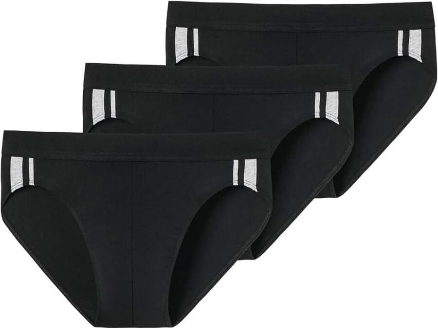Herren 3 PACK Slip Softbund und Streifen Bio Baumwolle 95 5 Organic