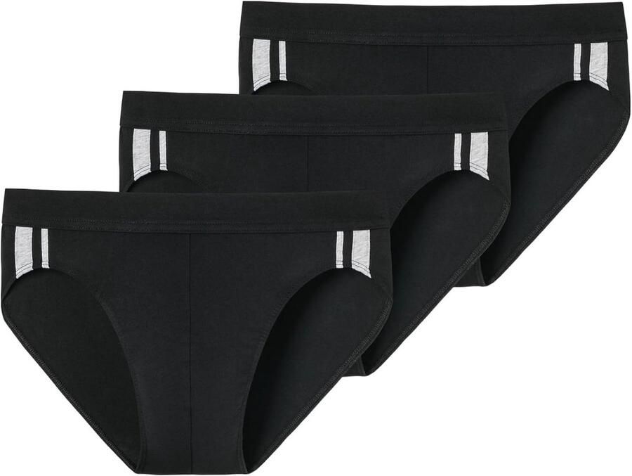 Herren 3 PACK Slip Softbund und Streifen Bio Baumwolle 95 5 Organic