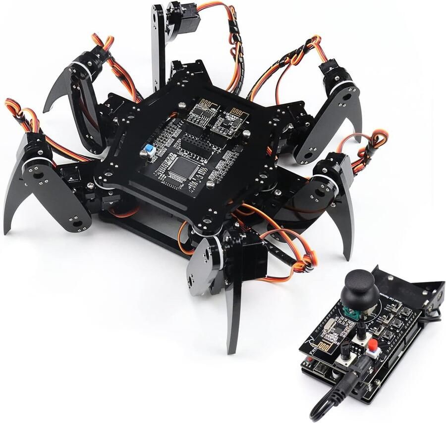 Hexapod Robot Kit Remote (Compatible Arduino Ide) Walking Crawling