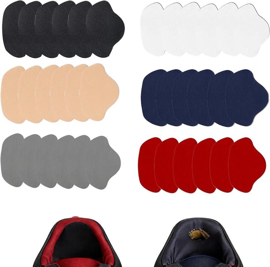 Hielkussentjes voor optimale schoenhielbescherming zelfklevende inzetstukken voor sneakers en hakken ideaal voor sportkleding en reparatie van schoengaten
