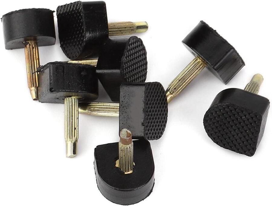 Hielplaten Hiel Tips Schoenen Repareren Niet-slip Oppervlak 84 Stuks Zwart