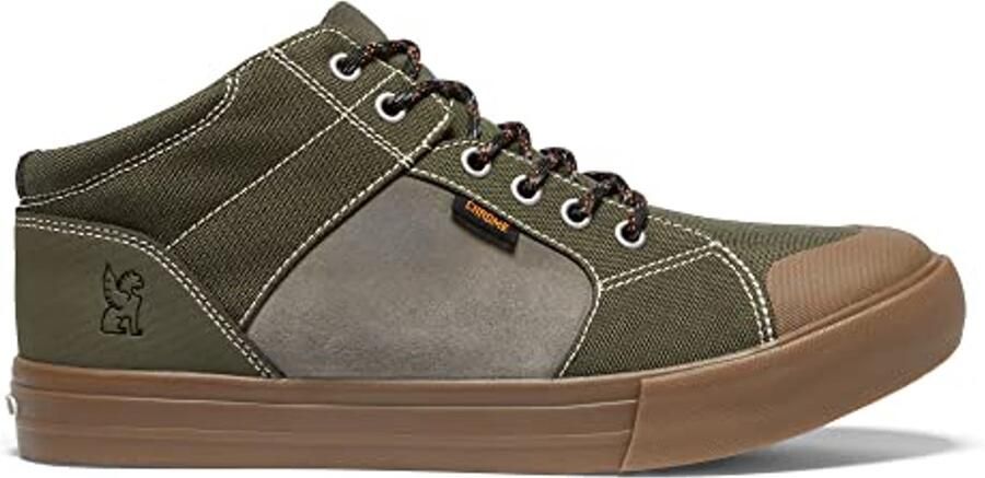 High-Top Mid-Rise Fietsschoenen met Panaracer Buitenzool en Versterkte Nylon Schacht