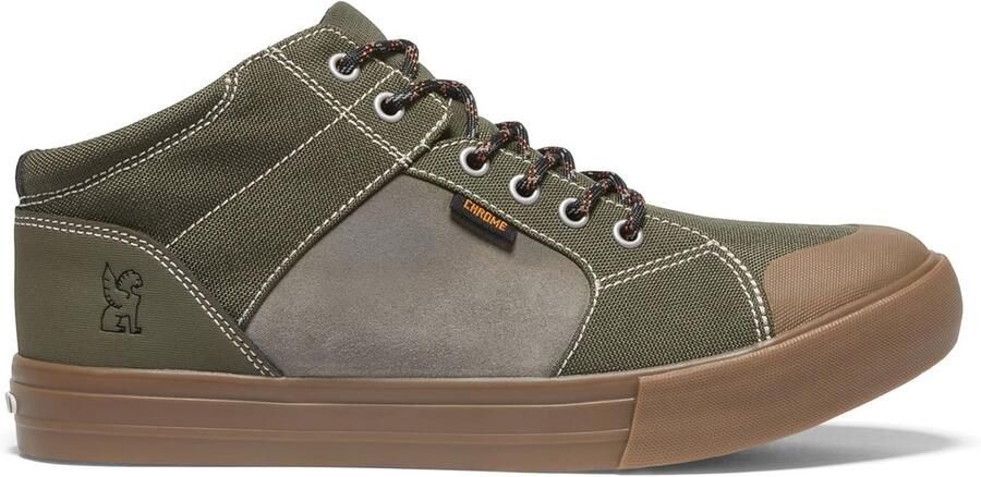 High-Top Mid-Rise Fietsschoenen met Panaracer Buitenzool en Versterkte Nylon Schacht