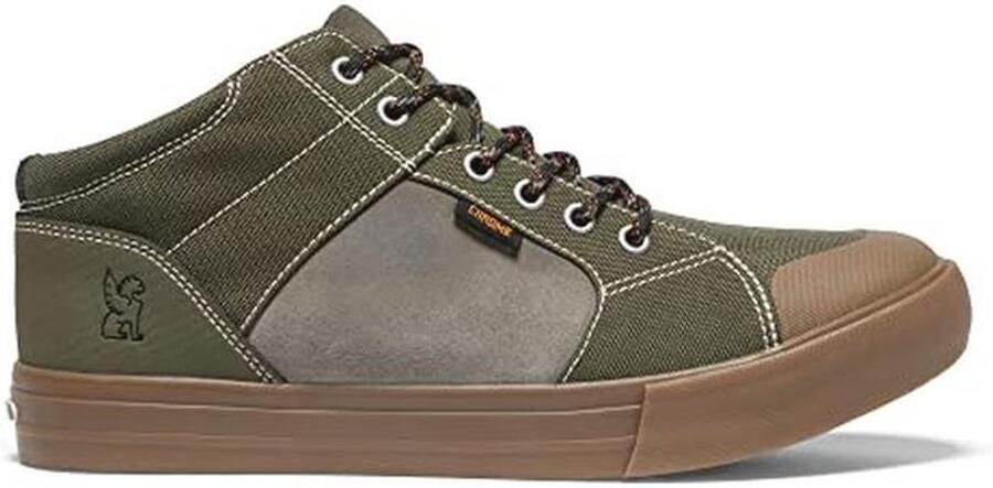 High-Top Mid-Rise Fietsschoenen met Panaracer Buitenzool en Versterkte Nylon Schacht