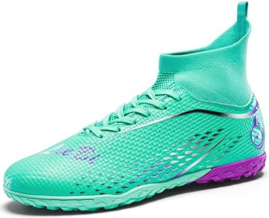 High Top Voetbalschoenen voor Heren Spikes voor Outdoor Training