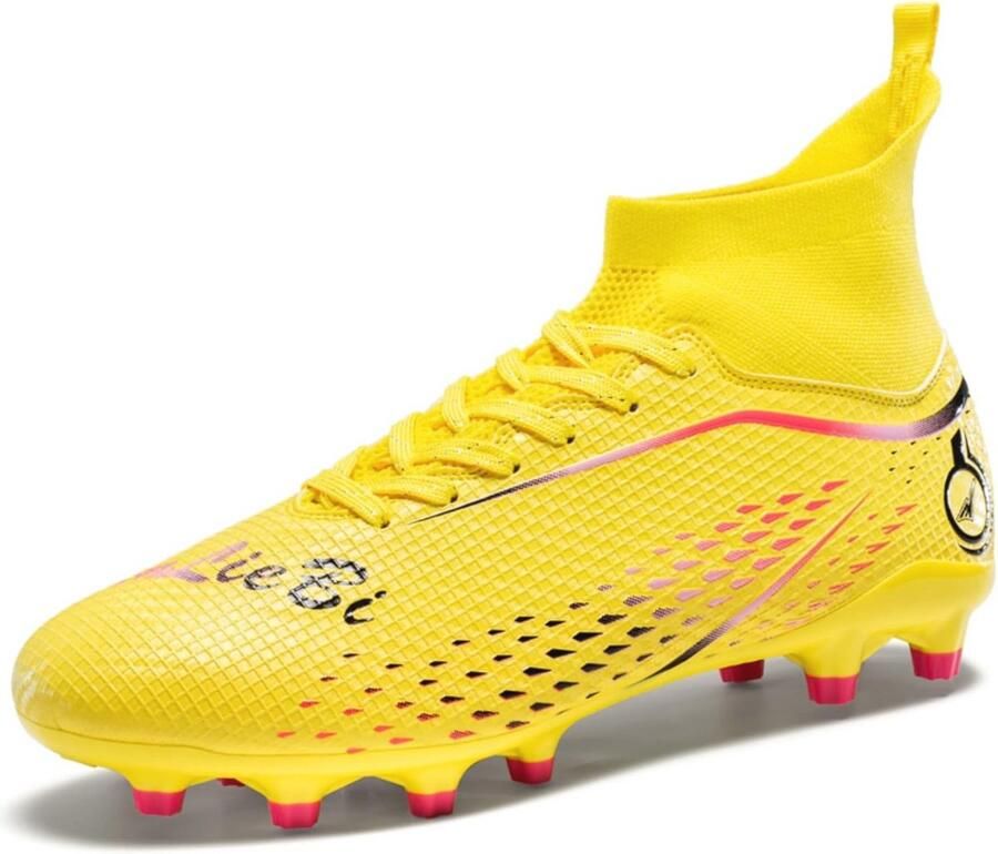 High Top Voetbalschoenen voor Heren Spikes voor Outdoor Training