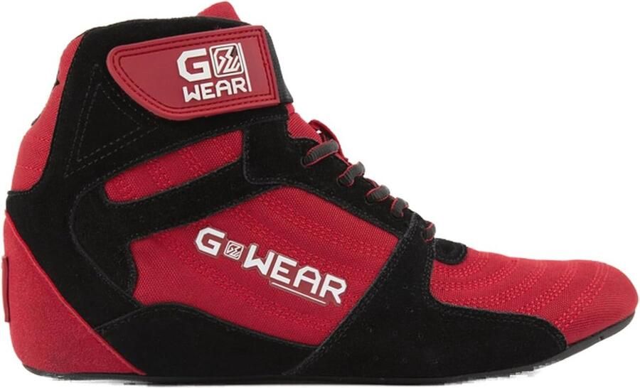 High Tops Schoenen voor Gewichtheffen Rood Zwart