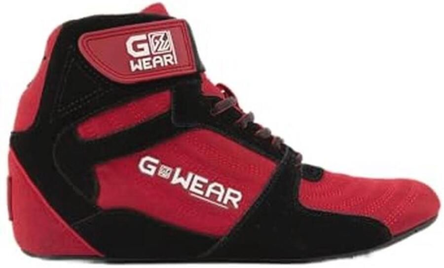 High Tops Schoenen voor Gewichtheffen Rood Zwart