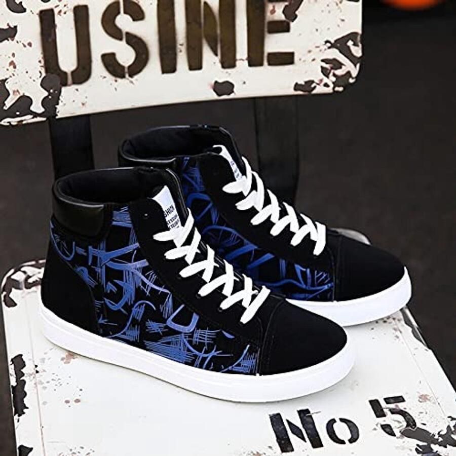 Hightop Trainers Extra brede pasvorm Casual en sportief