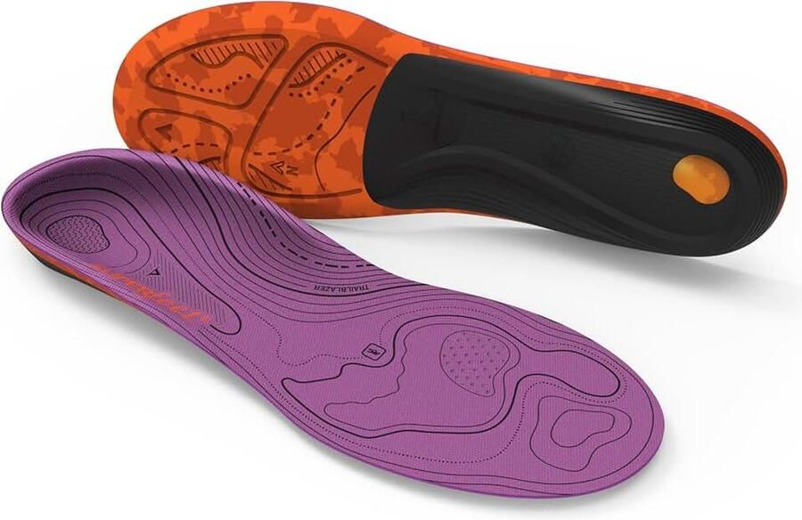 Hike Steunzolen Voor Dames Op Maat Gemaakte Comfort 44 Damesspecifieke Voetboogsteun EVOLyte Koolstofvezel voor Wandelschoenen Stabiel op Ruig Terrein & op