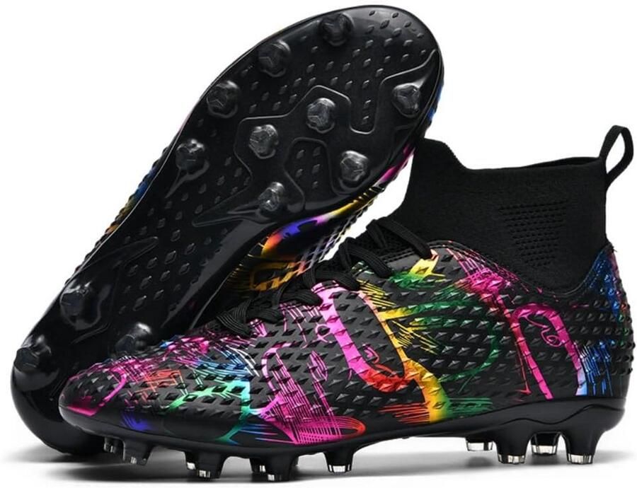 Hoge Atletiekschoenen met Spikes en Noppen voor Kinderen en Junioren