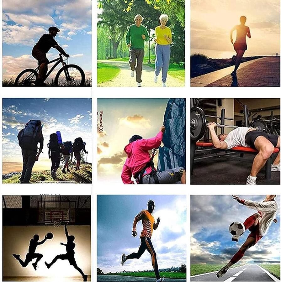 Hoge Basketbalschoenen voor Heren Antislip Sportschoenen met Rubberen Zool voor Training en Buiten