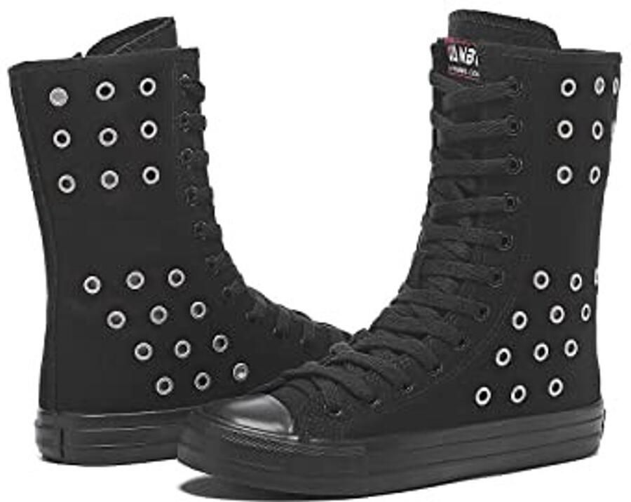 Hoge Canvas Sneakers Casual Mode voor Dames