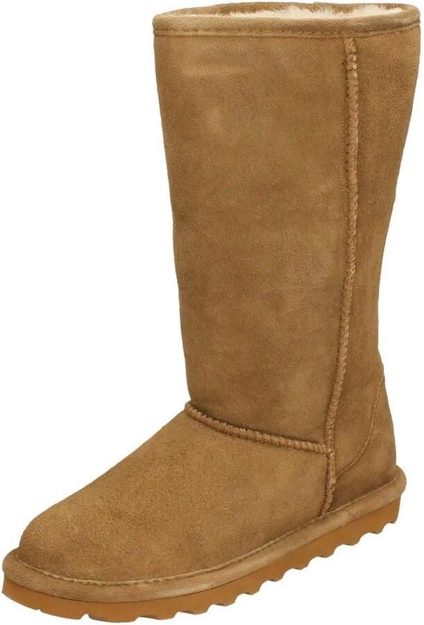 Hoge Dames Laarzen met Echte Schapenvacht Voering