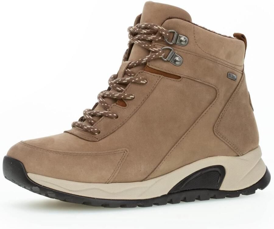 Hoge Dames Laarzen met Waterdichte Nubuck Lederen Afwerking