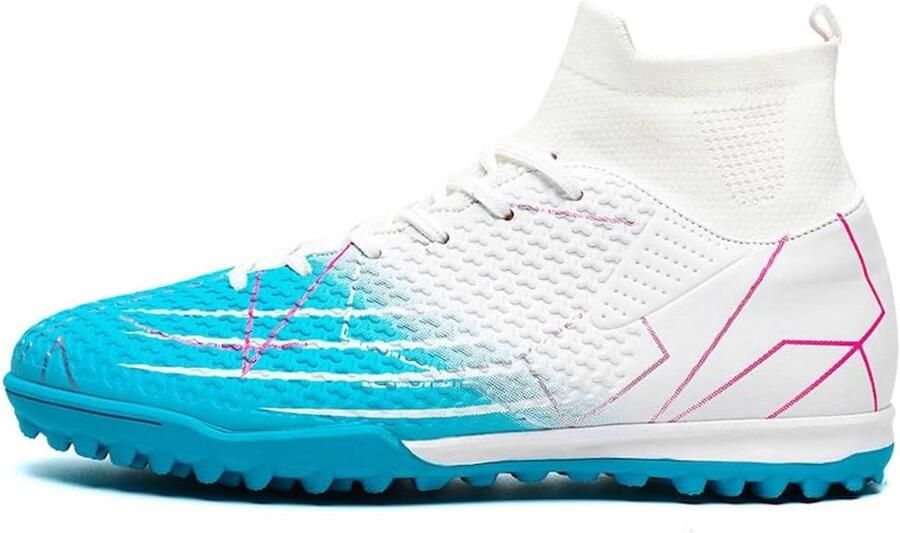 Hoge Enkel Voetbalschoenen AG TF Anti-Slip Professionele Trainingsschoenen Unisex