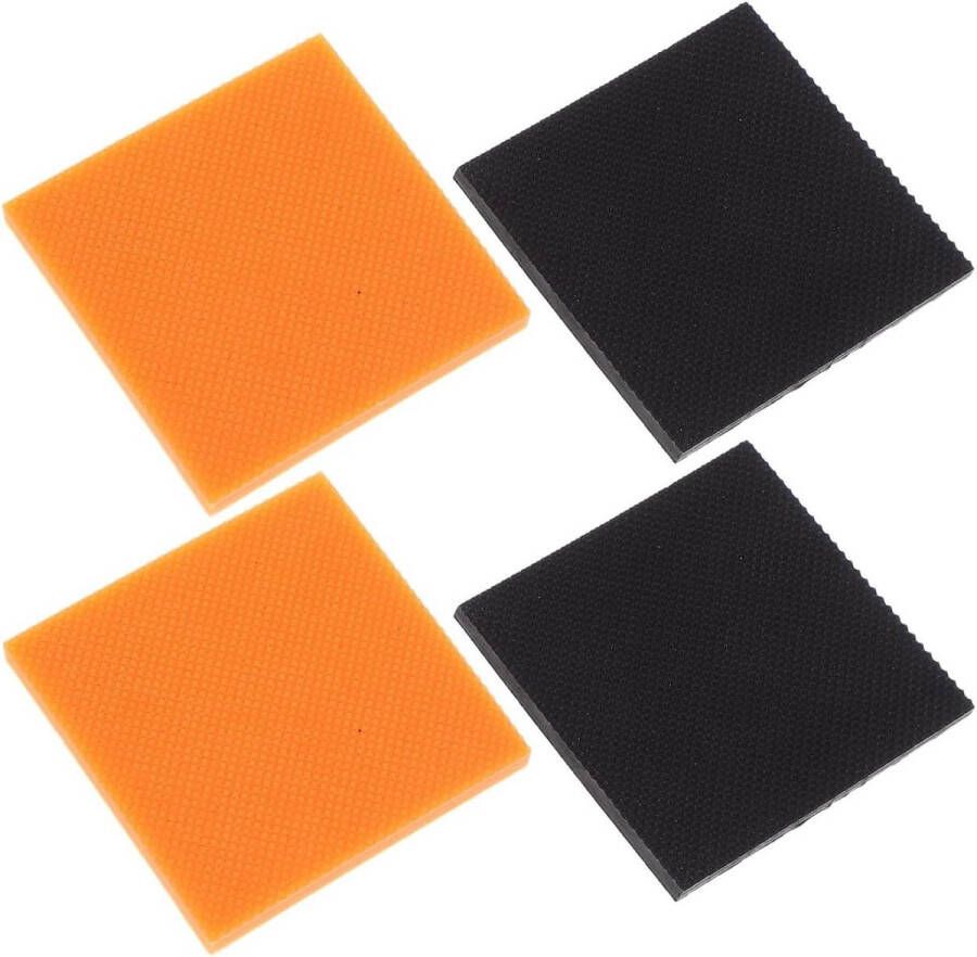 Hoge Hakken Patch Vierkante Hakken 8 Stuks Anti Slip Laarzen Hakken Protector met Hiel Pads en Tap Caps Hoge Hak Accessoires voor Hiel Reparatie