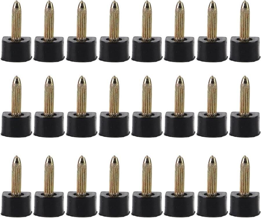 Hoge hakken reparatie tips voor schoenen 24 stuks antislip vervangingen voor damespumps 8mm vierkant accessoires voor schoenen en juwelen