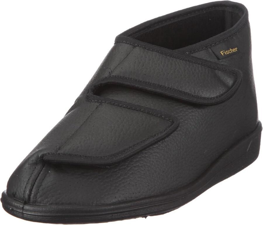 Hoge Heren Pantoffels met Klittenband voor Gemakkelijk Aantrekken Brede Pasvorm